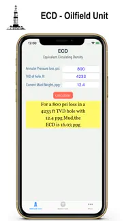 oilfield ecd pro iphone screenshot 1