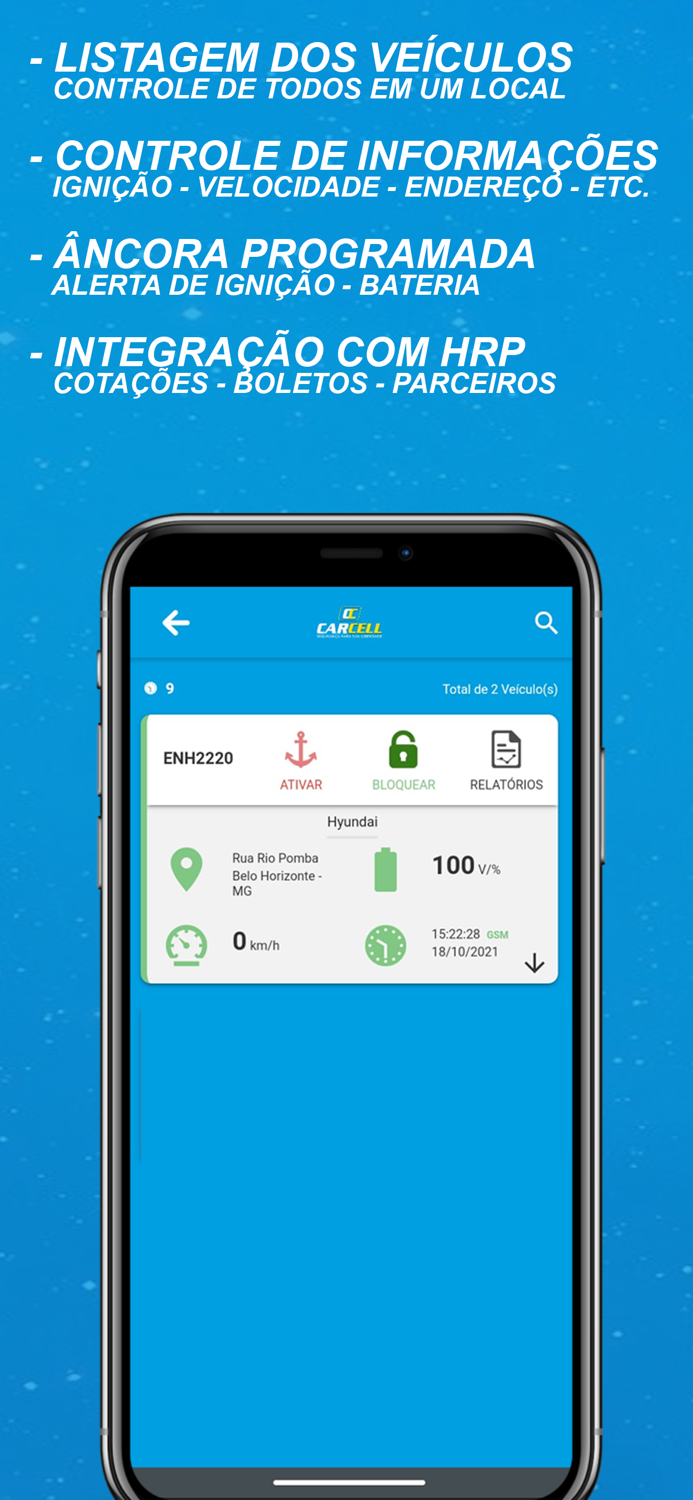 Carcell Monitoramento