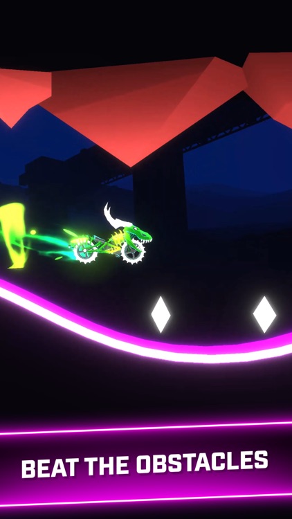 Rider Worlds - Neon Bike Races screenshot-8