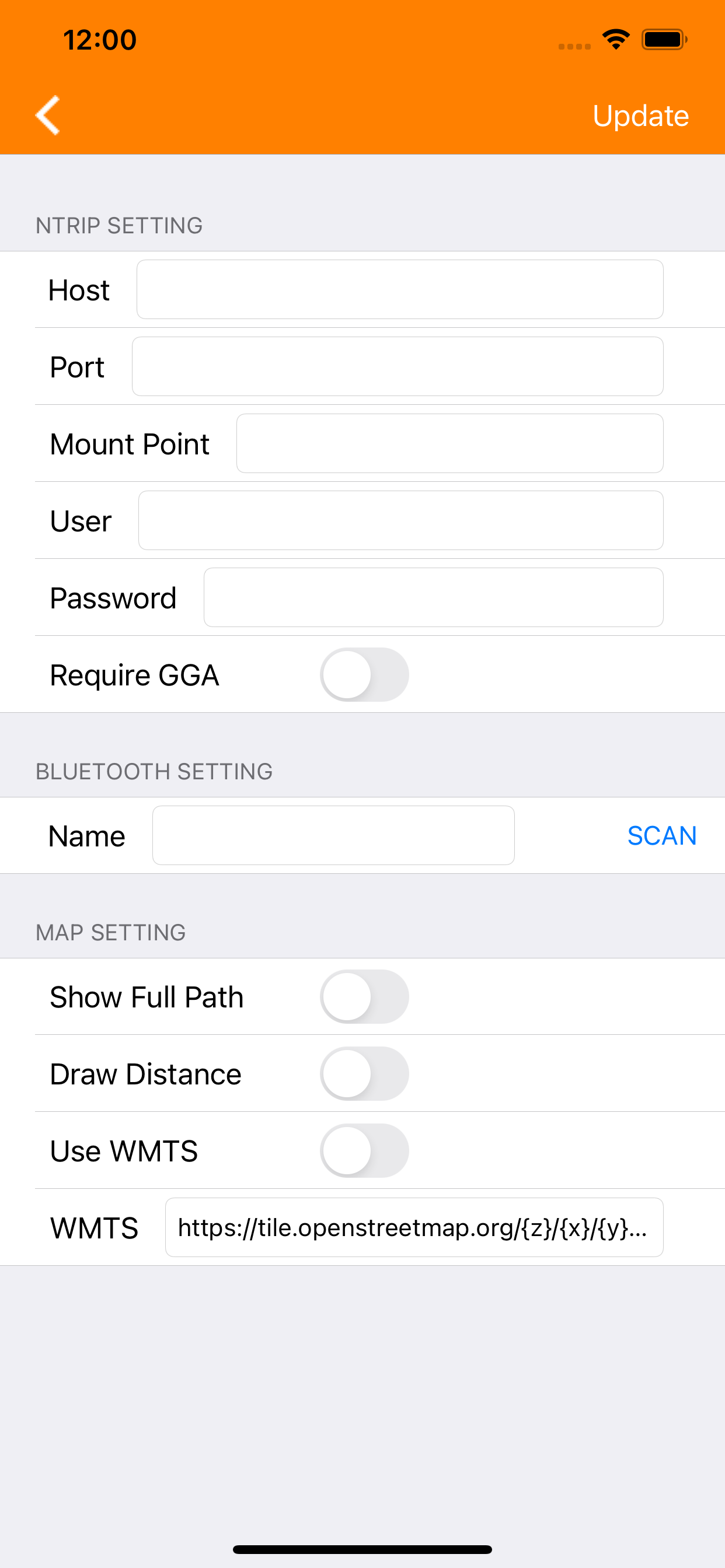 BluetoothLE RTK