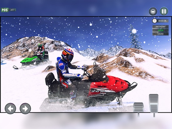 Screenshot #5 pour Santa Pro Atv Snow Bike Racing