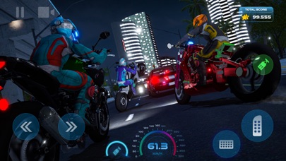 Moto Racer 2044 Game Simulator Screenshot