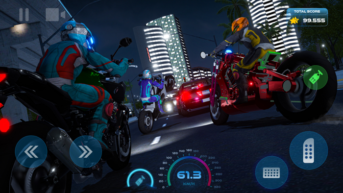 Moto Racer 2044 Game Simulator