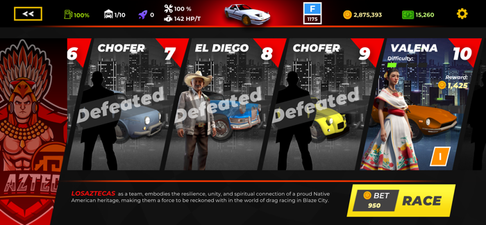 Drag Racing Car Simulator 3D