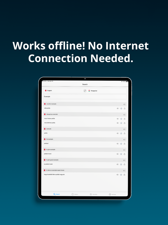 Screenshot #4 pour English Hungarian Dictionary +