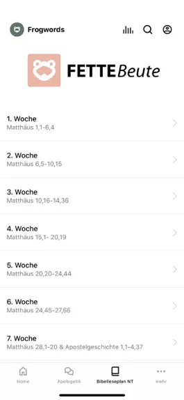Game screenshot Frogwords (Predigt-Input) hack