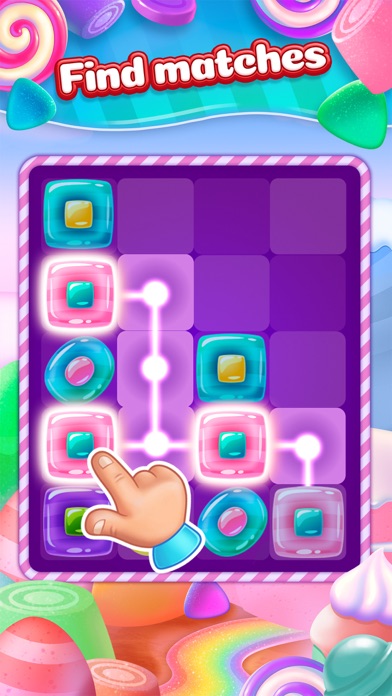 Pop lollipop Match sweet Candy Screenshot