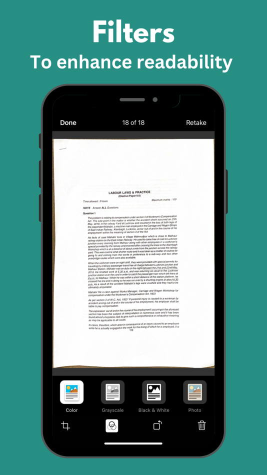 #6. Doc Scanner : PDF & CamScanner (iOS) 由: Pratik Kadam