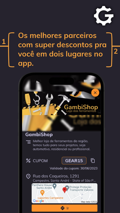 Gear App Screenshot