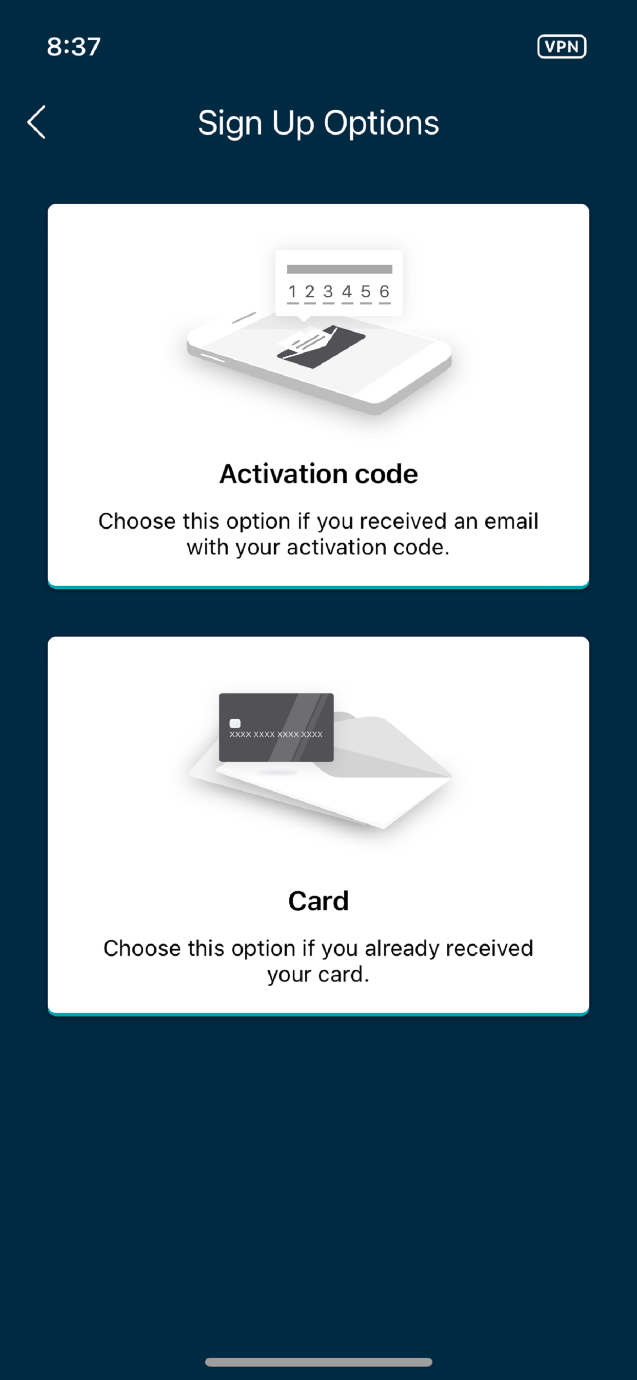 Affinity Card Center screenshot 7