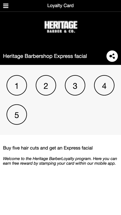 Heritage Barber and co Screenshot
