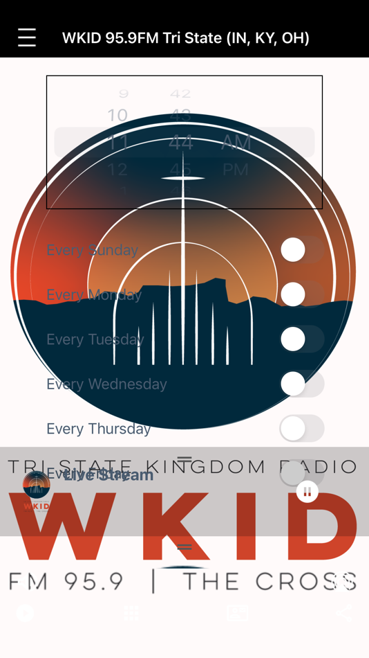 #5. WKID FM95.9 - IN, OH, KY (iOS) 由: Wilkins Radio