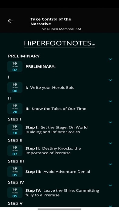 Screenshot #3 pour HiPERFOOTNOTES