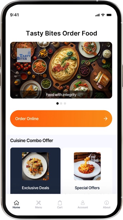 Tasty Bites Order Food