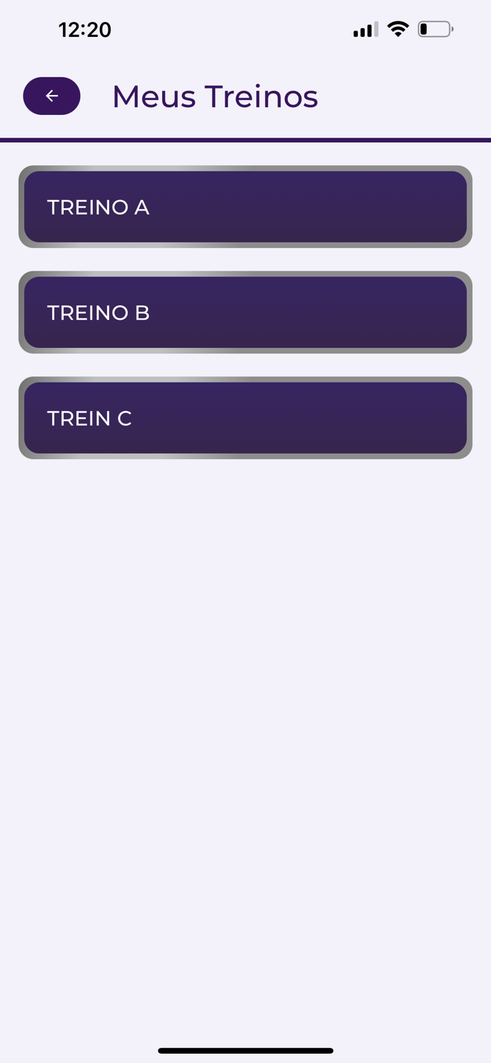 App Fitness academia e treino