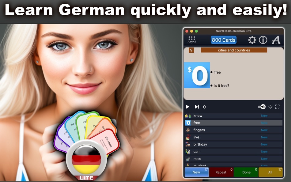 NextFlash - German Lite - 1.0 - (macOS)