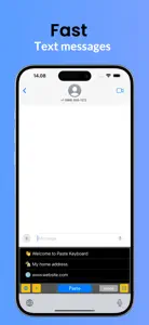 Auto text: keyboard shortcut screenshot #2 for iPhone