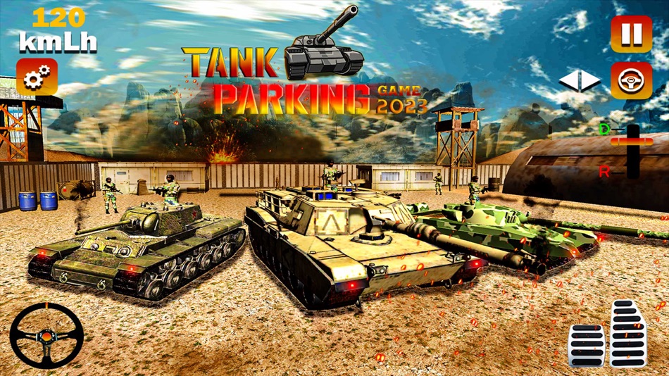 Army Tank Parking Tank Game - 1.2 - (iOS)