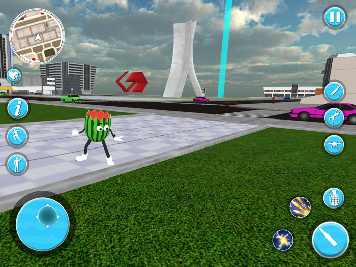 Merge Gangsters Watermelon War