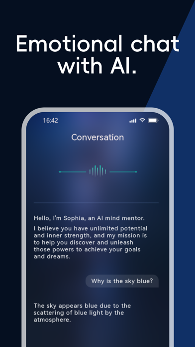 Will be - AI chat motivation Screenshot
