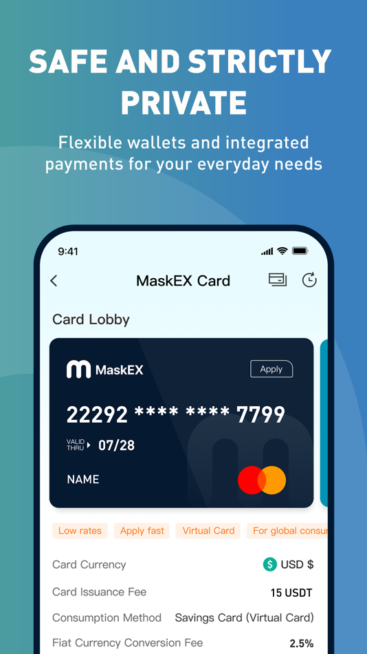 #5. MaskEX Crypto & Privacy Wallet (macOS) 由: Mask Global Market Co., Ltd