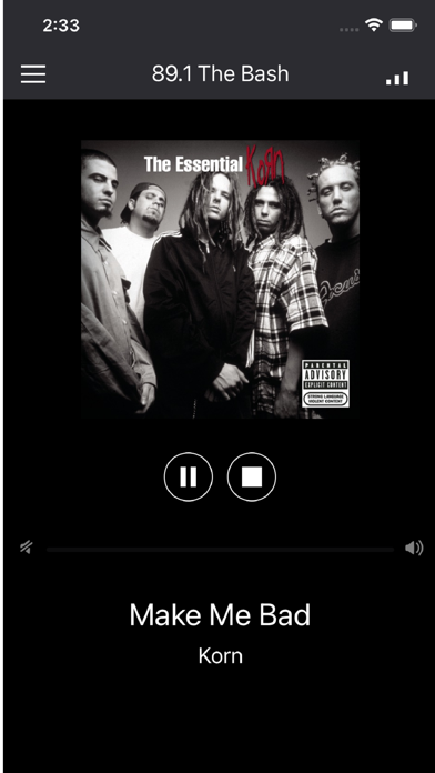 Bash Radio Screenshot