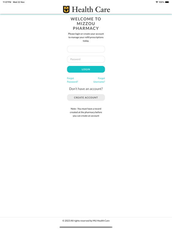 App screenshot