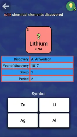 Game screenshot The Periodic Table Quiz mod apk