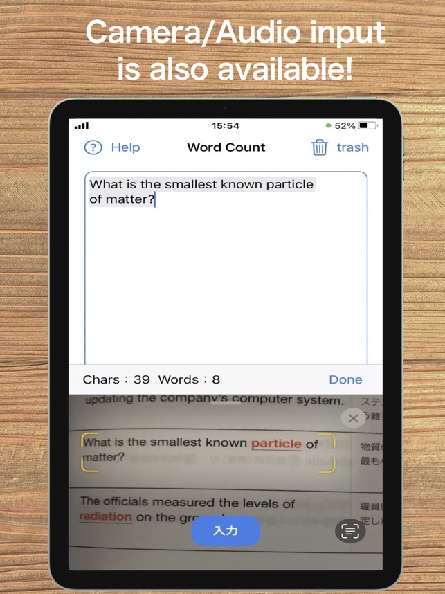 WordCount/Camera on the App Store