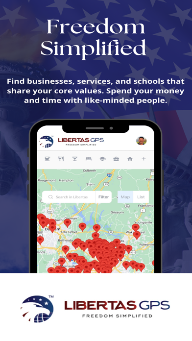 Libertas GPS Screenshot