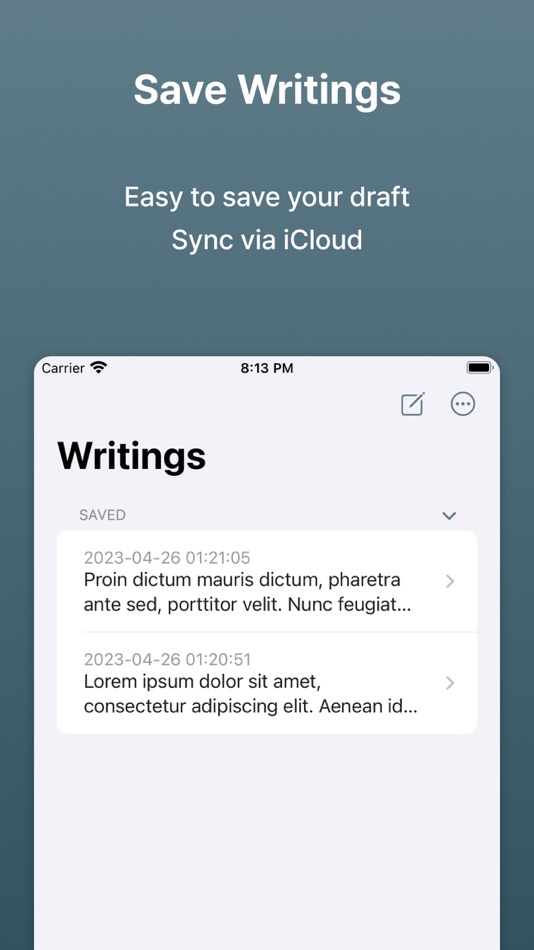 #3. WritingCounter (iOS) 来自: Myung Geun Choi