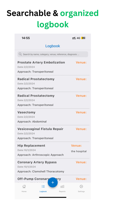 Surgeonal(Surgical Logbook) Screenshot