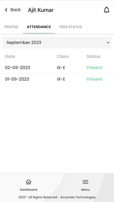 Accevate Accretion Teacher Screenshot