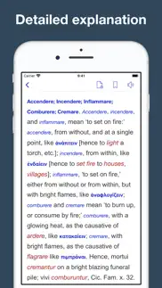 latin synonym dictionary iphone screenshot 3