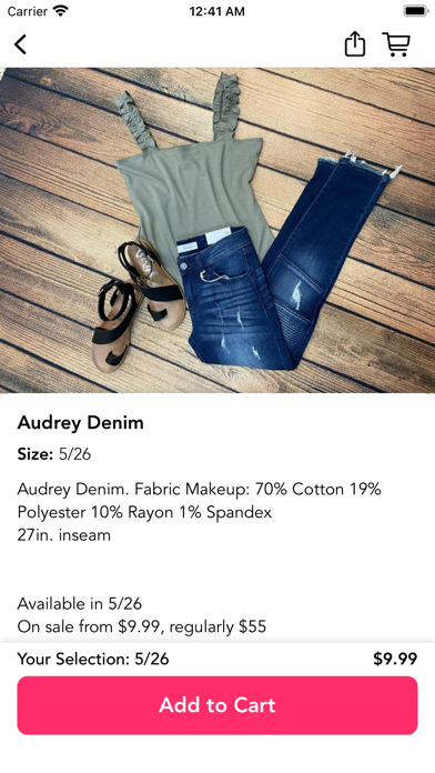 Addison James Boutique Screenshot