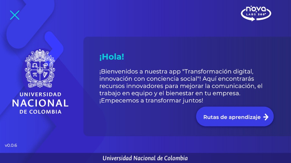 #5. Transformación Digital UNAL (iOS) Podle: Universidad Nacional de Colombia