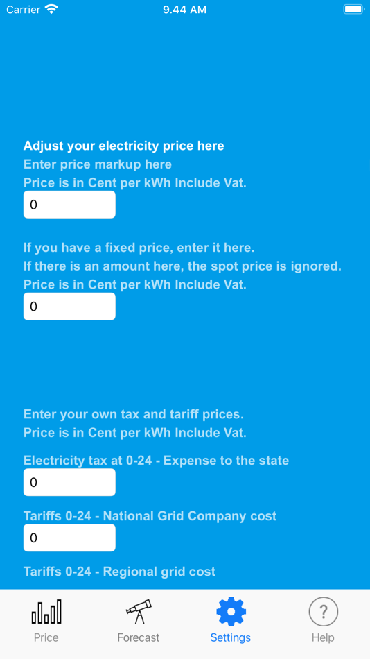 #6. Electricity Spot Prices (iOS) 由: Tommy Hass