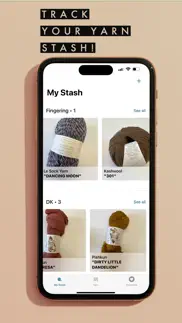 yarn store: stash tracker iphone screenshot 1
