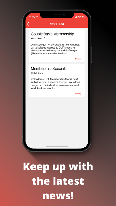 GreatLIFE Members Screenshot