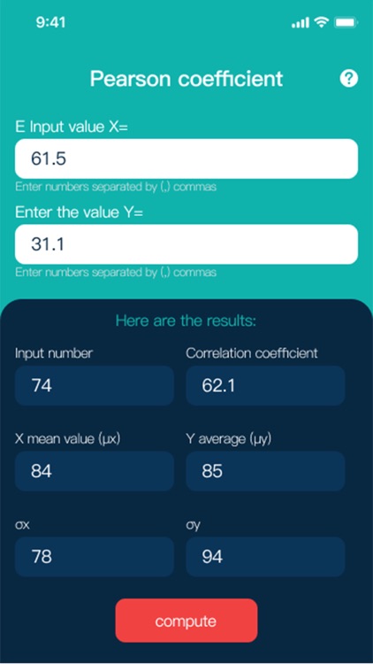 Pearson  coefficient