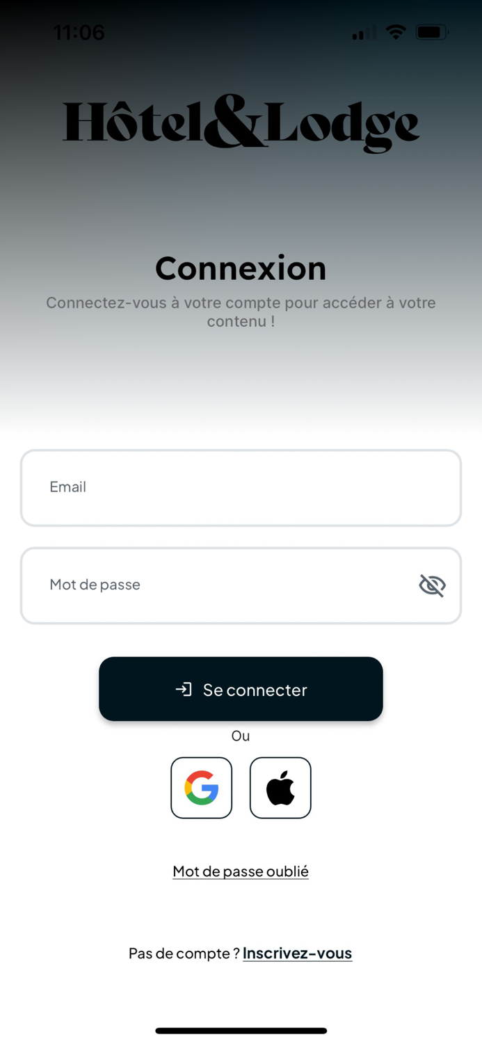 Hôtel and Lodge • Bleu Petrol