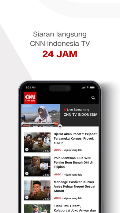 CNN Indonesia - Latest News Screenshot