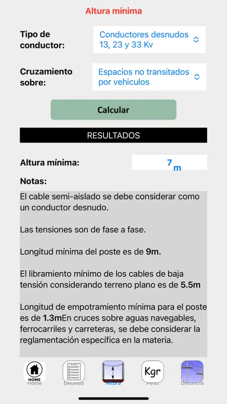 Linea Eléctrica Aérea screenshot 4 of 9
