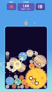 planets merge: puzzle games iphone screenshot 2