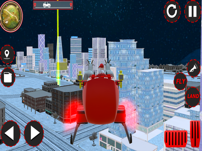 Santa Gift Delivery Christmas