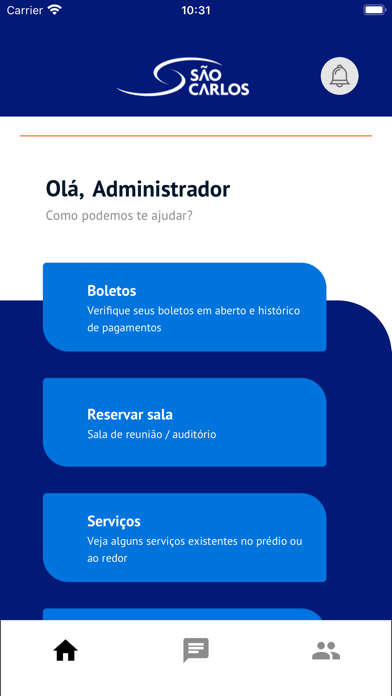 São Carlos Empreendimentos Screenshot