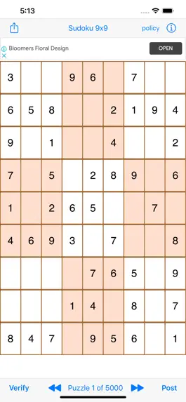 Game screenshot Sudoku 9x9 Game mod apk