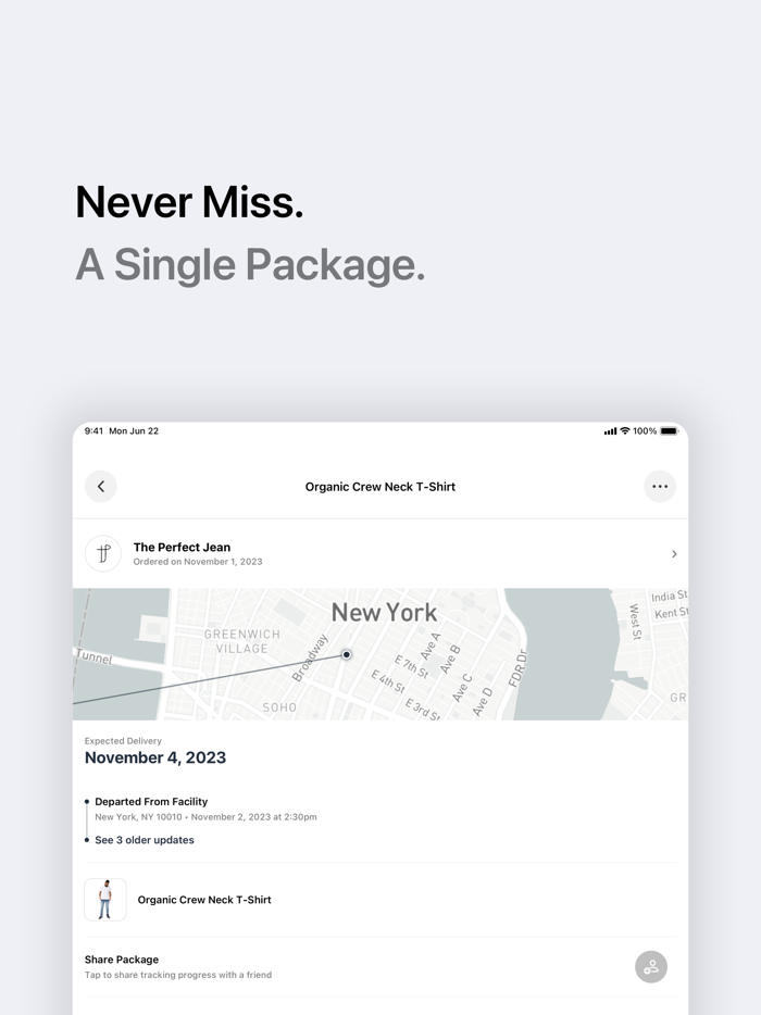 Shippity - Package Tracker