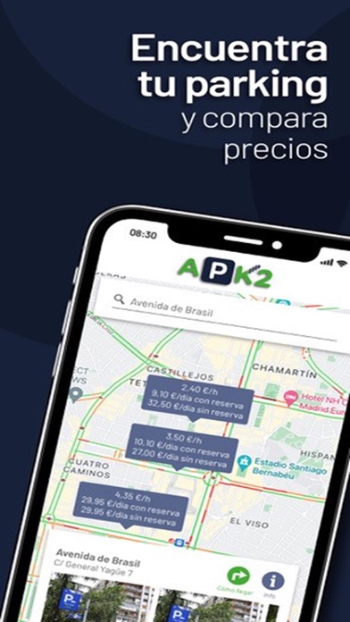 Aparcados - App para aparcar Screenshot