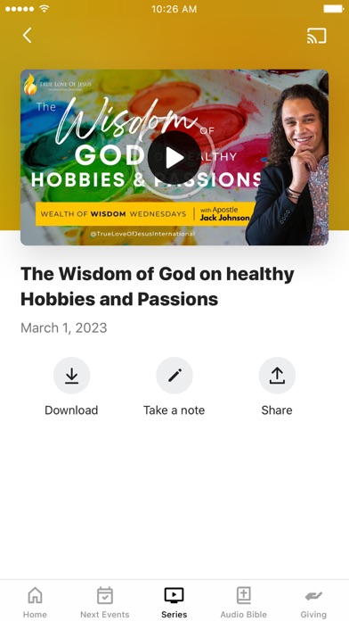 True Love of Jesus Ministry Screenshot